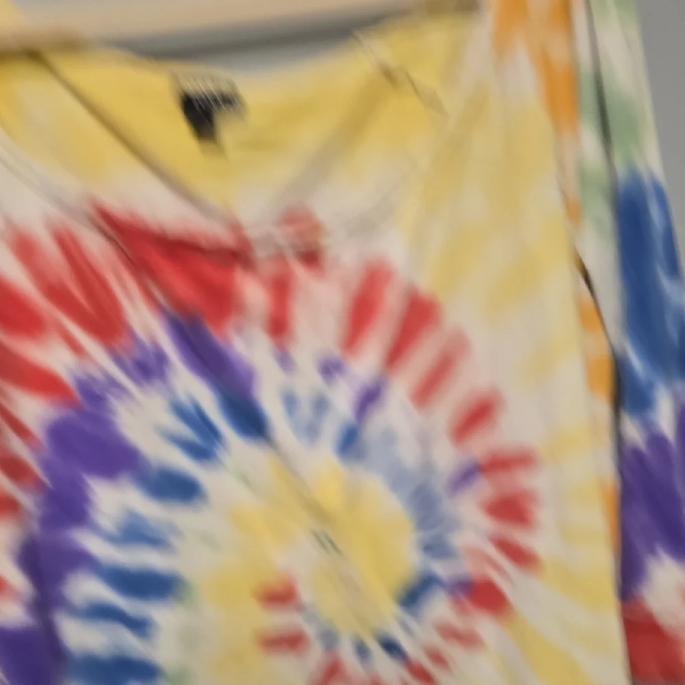 NaNa Vibrant Tie-Dye Women's Blouse - Picture 8 of 8